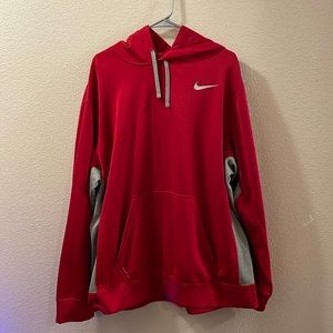 Nike lightweight polyester hoodie.